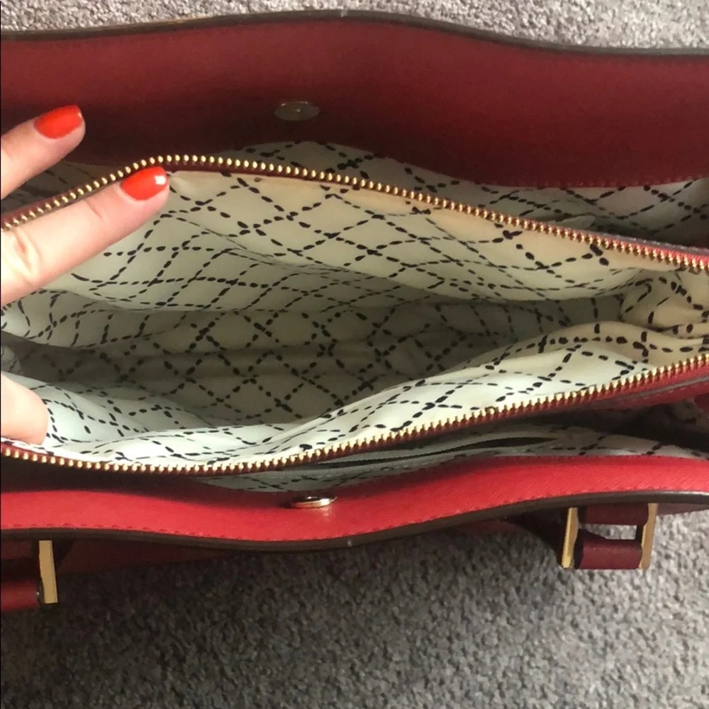 Kate Spade - Ruby Red Large Satchel - NWOT